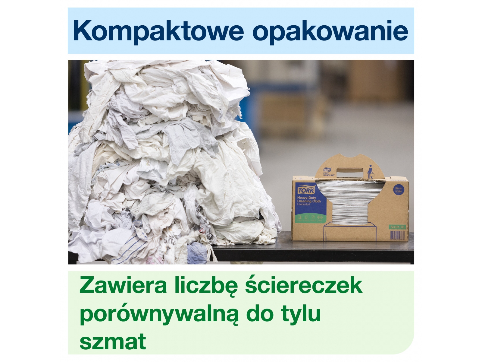 Czyściwo TORK 530172 Trudne Zabrudzenia White A180